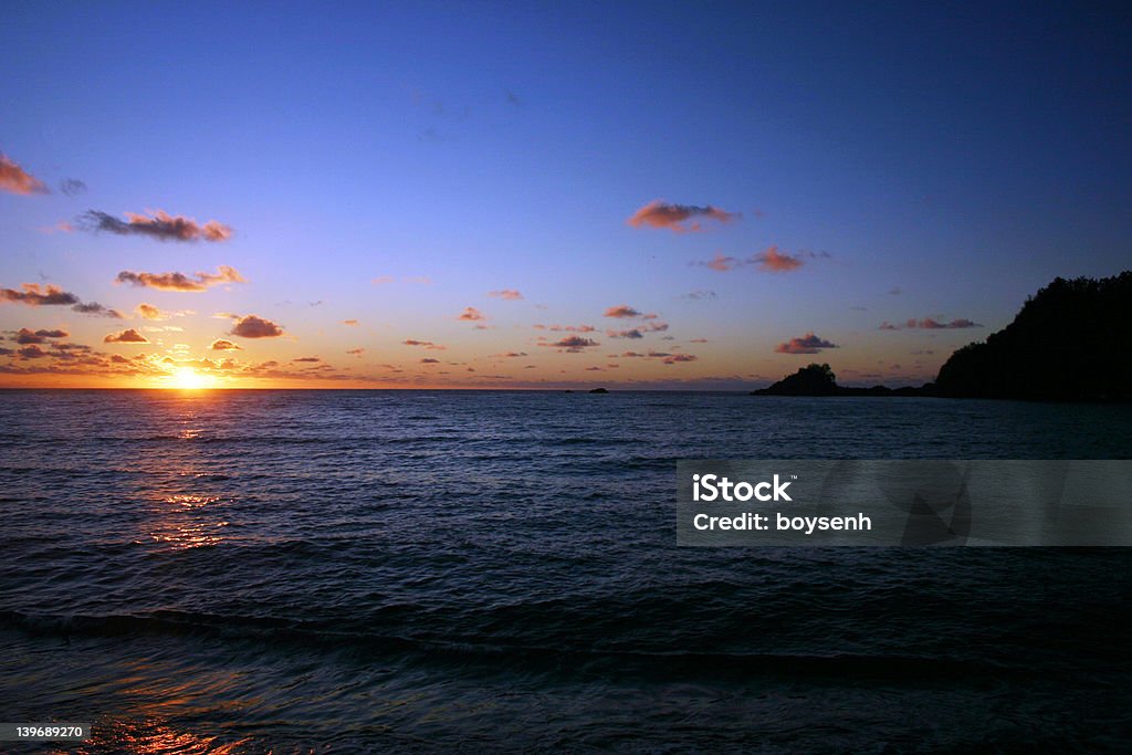 Sunrise, Hana, Maui, Hawaï - Photo de Bleu libre de droits
