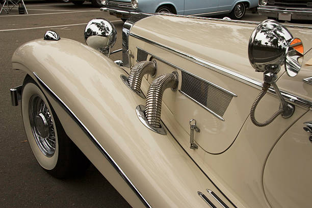 istock Vintage Mercedes Side shot 139689649