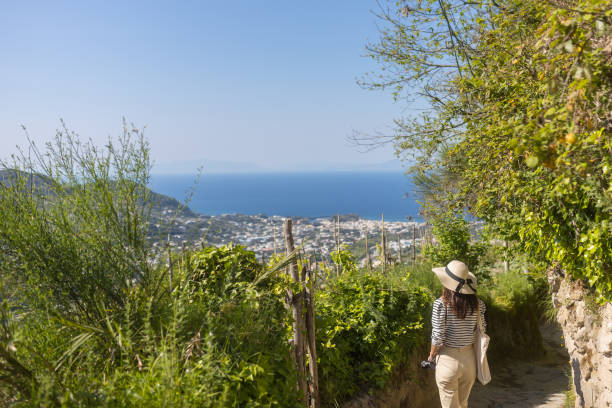 istock Scenic view of Mediterranean coastline 1396897403