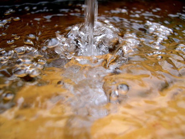 bubbly water stock photo