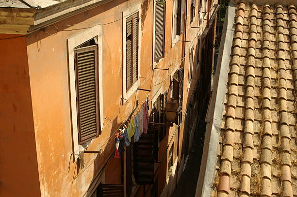 Mediterraneo servizio lavanderia - foto stock