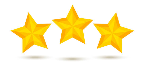 istock Vector icons of golden stars 1396908615