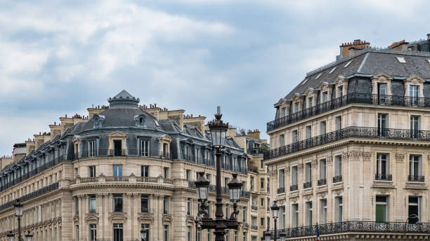 istock Paris, beautiful building avenue de l’Opera 1396909717