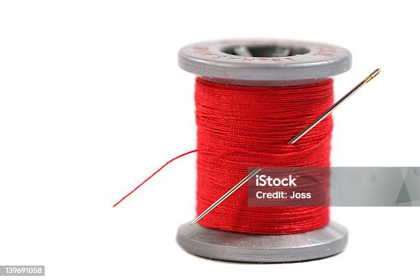Spool Of Thread Stock Photo - Download Image Now - Art And Craft, Color Image, Craft