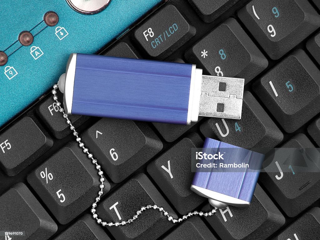 Unidade Flash Usb - Royalty-free Dispositivo de Memória USB Foto de stock