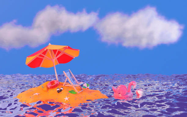 istock Summer Vacation in a Deserted Island 1396910831