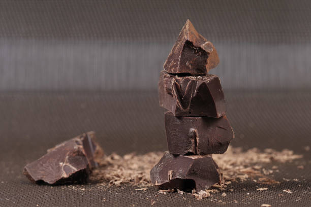 Dubai chocolate with green kataifi and pistachio paste. Trend dessert