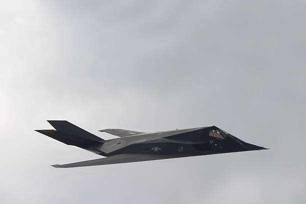 F-117 Nighthawk (aka Stealth Fighter) F-117 Stealth Fighter us air force photos stock pictures, royalty-free photos & images