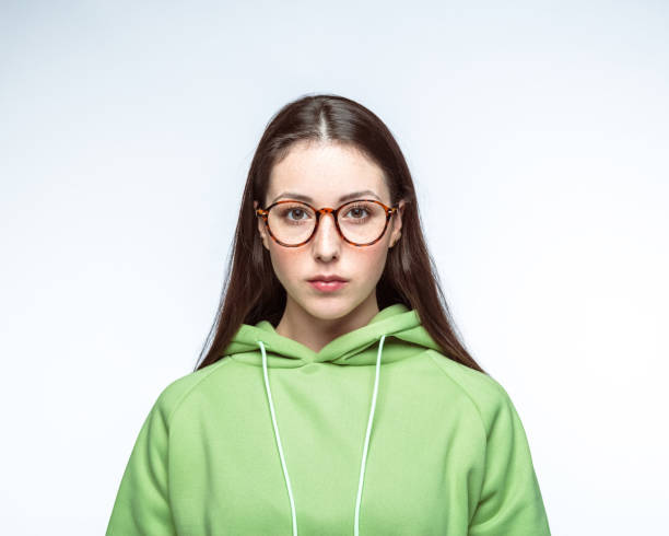 istock Confident woman over white background 1396914689