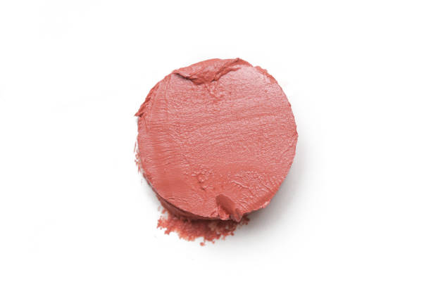 istock Brown creamy makeup sample isolated on white background. Decorative cosmetic smear. 1396915437