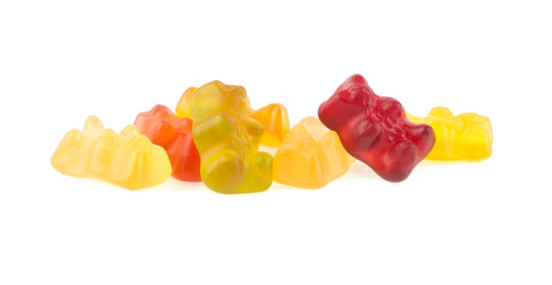 istock multicolored jelly bear candy isolated on white background 1396915613
