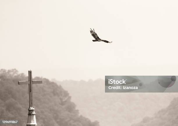 Photo libre de droit de Oiseaux Et Église banque d'images et plus d'images libres de droit de Aile d'animal - Aile d'animal, Arbre, Baptiste