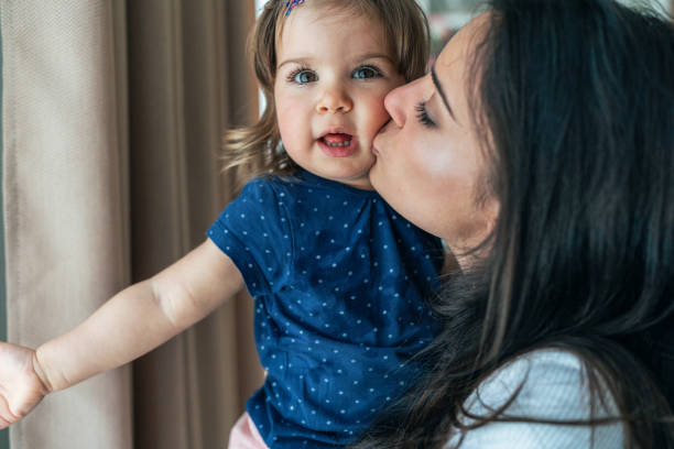 istock Mother and little daughter 1396920795