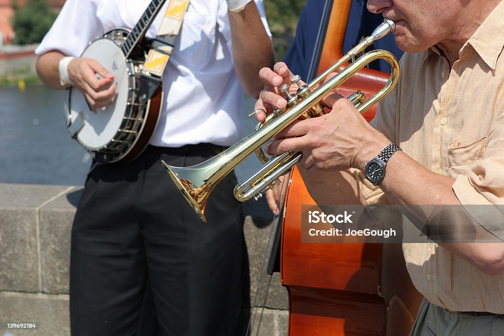 E tutto ciò che il Jazz - Foto stock royalty-free di Musicista ambulante