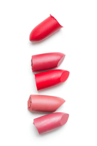 istock Llipstick cuts isolated on white background 1396925750