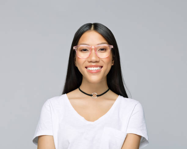 istock Happy woman wearing eyeglasses 1396928624