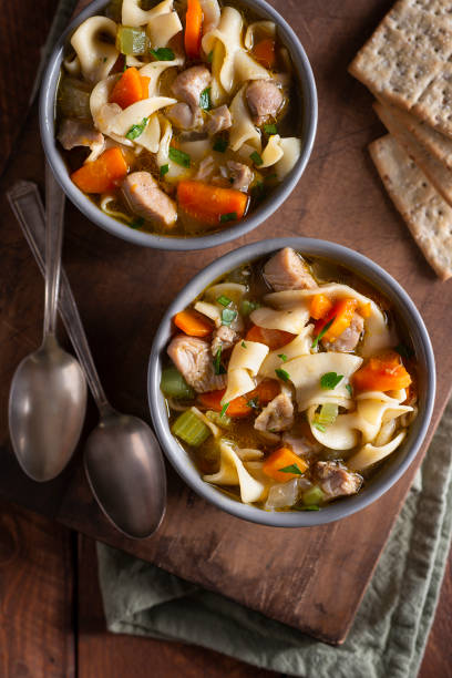 istock Chicken Noodle Soup 1396931645