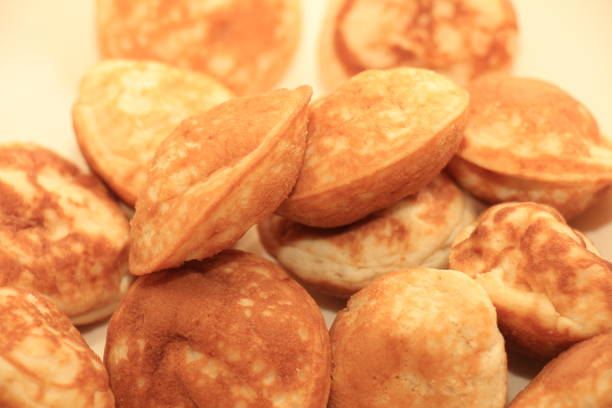 istock Traditional Dutch Poffertjes Cereal pancakes 1396937555