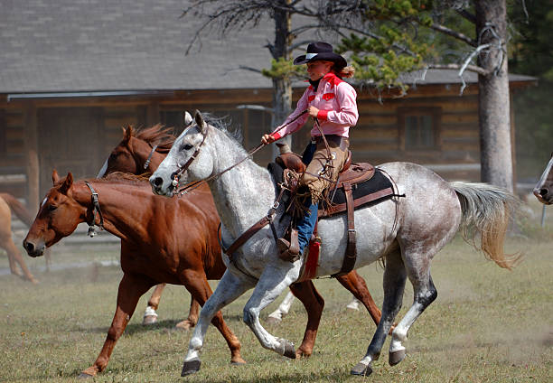 istock Riding Cowgirl 139693810
