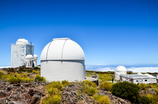 istock Telescopes of the Teide Astronomical Observatory 1396938517