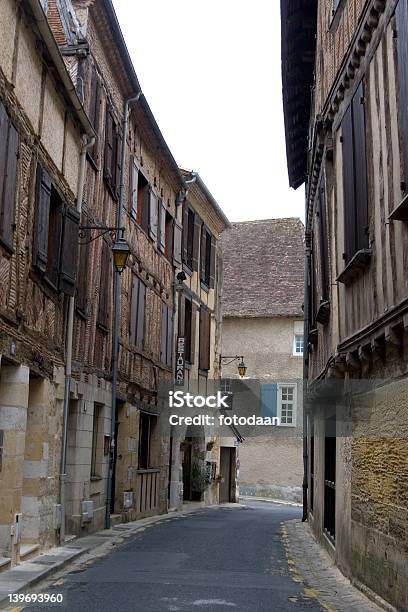 Old Street Stock Photo - Download Image Now - Blue, Day, Dordogne