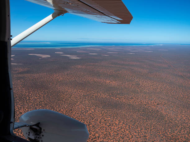 istock Aerial photography from small plane 1396941381