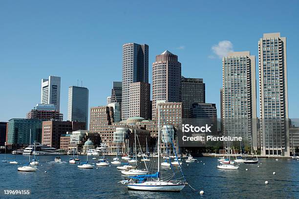 Boston Skylines Taken From St Charles River 1 Stock Photo - Download Image Now - Boston - Massachusetts, Religious Mass, Beach