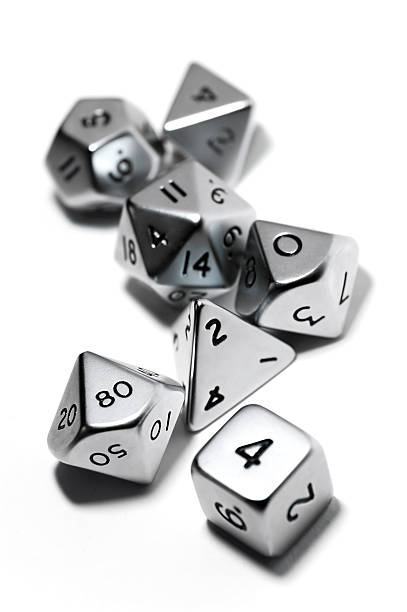 istock Set of Steel Dice 139694271