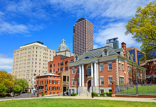 Exterior of District Courthouse.  Knoxville, Tennessee, USA