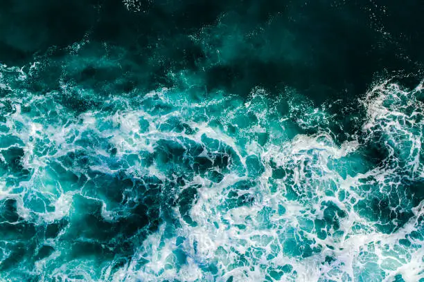 Turquoise ocean waters