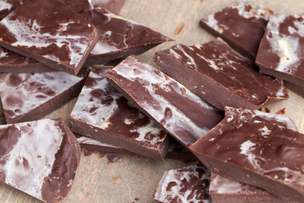 istock chocolate with cocoa and a high content of cocoa butter 1396946896
