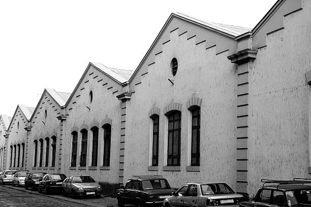 row of old houses