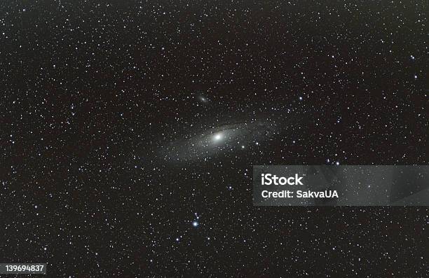 M31 Галактика Андромеды — стоковые фотографии и другие картинки Астрономия - Астрономия, Без людей, Галактика