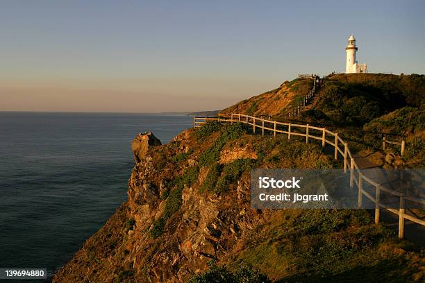 Lighthouse At Byron Bay New South Whales Australia The Most Ea Stock Photo - Download Image Now