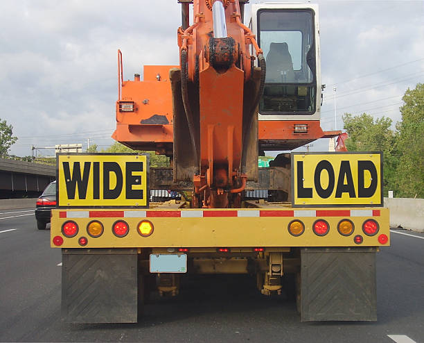 Wide Load stock photo