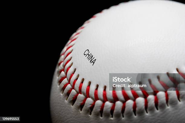 Foto de American Déficit Na Balança Comercial e mais fotos de stock de Beisebol - Beisebol, Bola, Bola de Beisebol