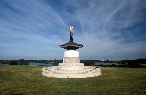 istock Budist pagoda at Milton-Keynes 139695723