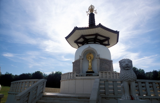 Budist Pagoda in Willen-park, Milton Keynes