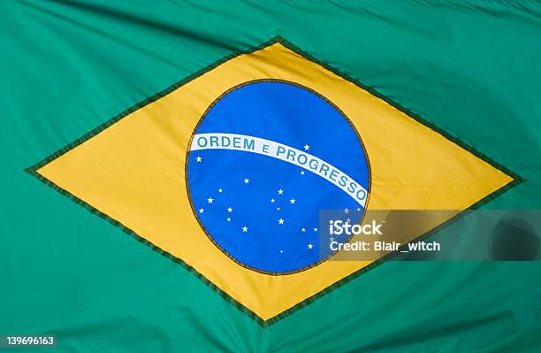 Brazil Flag Stock Photo - Download Image Now - Amazonas State - Brazil, Blue, Brazil