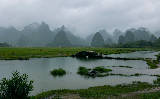 Guilin landscape pastoral scenery