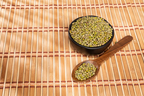 istock Vigna Radiata - Raw organic green mung beans 1396965567