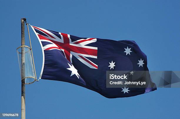 Photo libre de droit de Drapeau De Laustralie banque d'images et plus d'images libres de droit de Australie - Australie, Bleu, Ciel