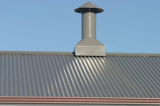 roofing detail stock photo