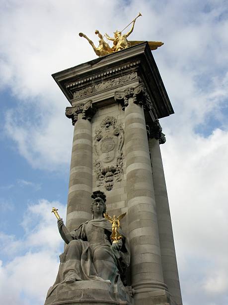 istock Sculpture in Bridge Alexandre III (Paris) 139696767