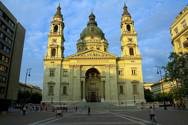 Saint Stephen?s Basilica in budapest 1 stock photo