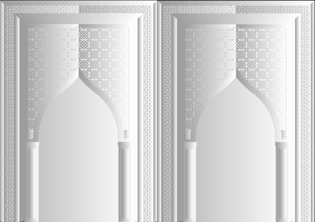 istock easy to edit vector illustration of Islamic celebration background with text Ramadan Kareem 1396975532