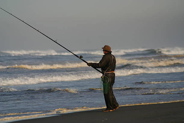 fishing 2 stock photo