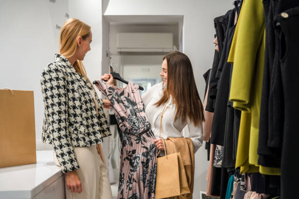 istock Girlfriends on a Shopping Spree 1396976642