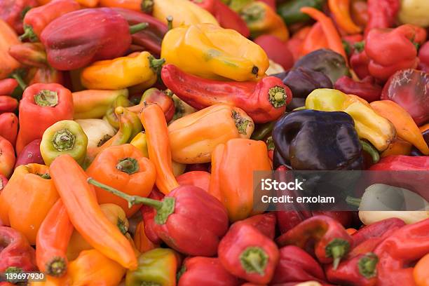 Photo libre de droit de Peppers banque d'images et plus d'images libres de droit de Agriculture - Agriculture, Aliment, Automne