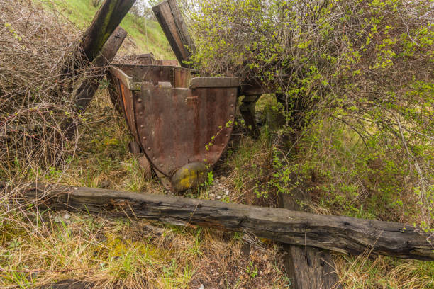 istock rusty waggons from a little train in the nature 1396980180